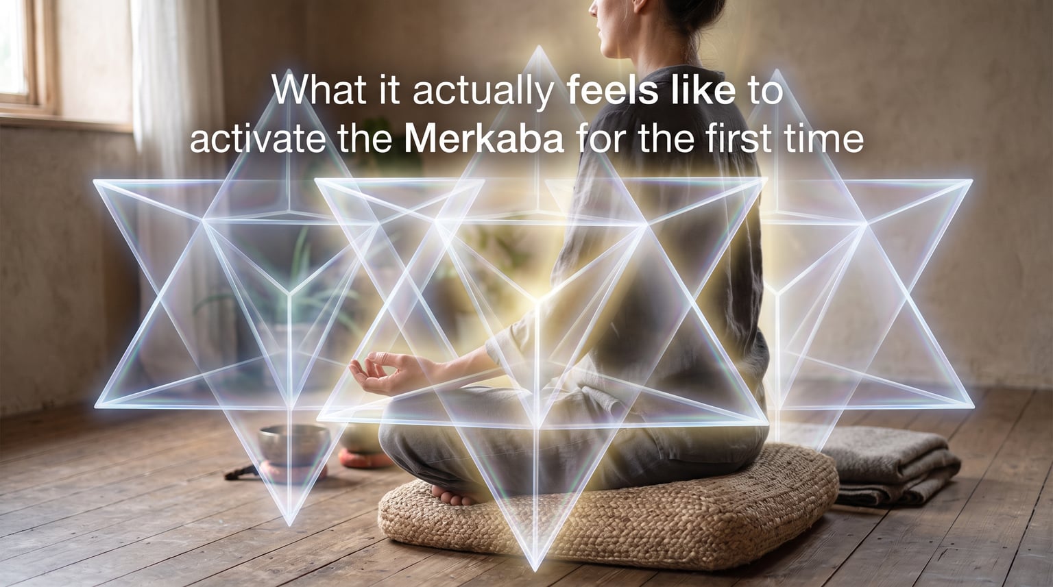 What it actually feels like to activate the Merkaba for the first time
