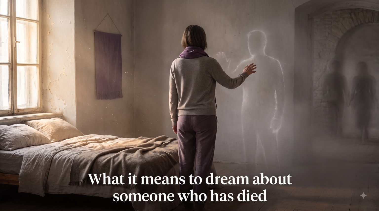 What it means to dream about someone who has died