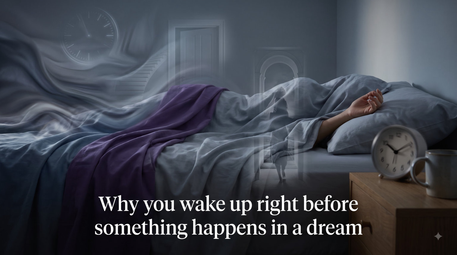 Why you wake up right before something happens in a dream