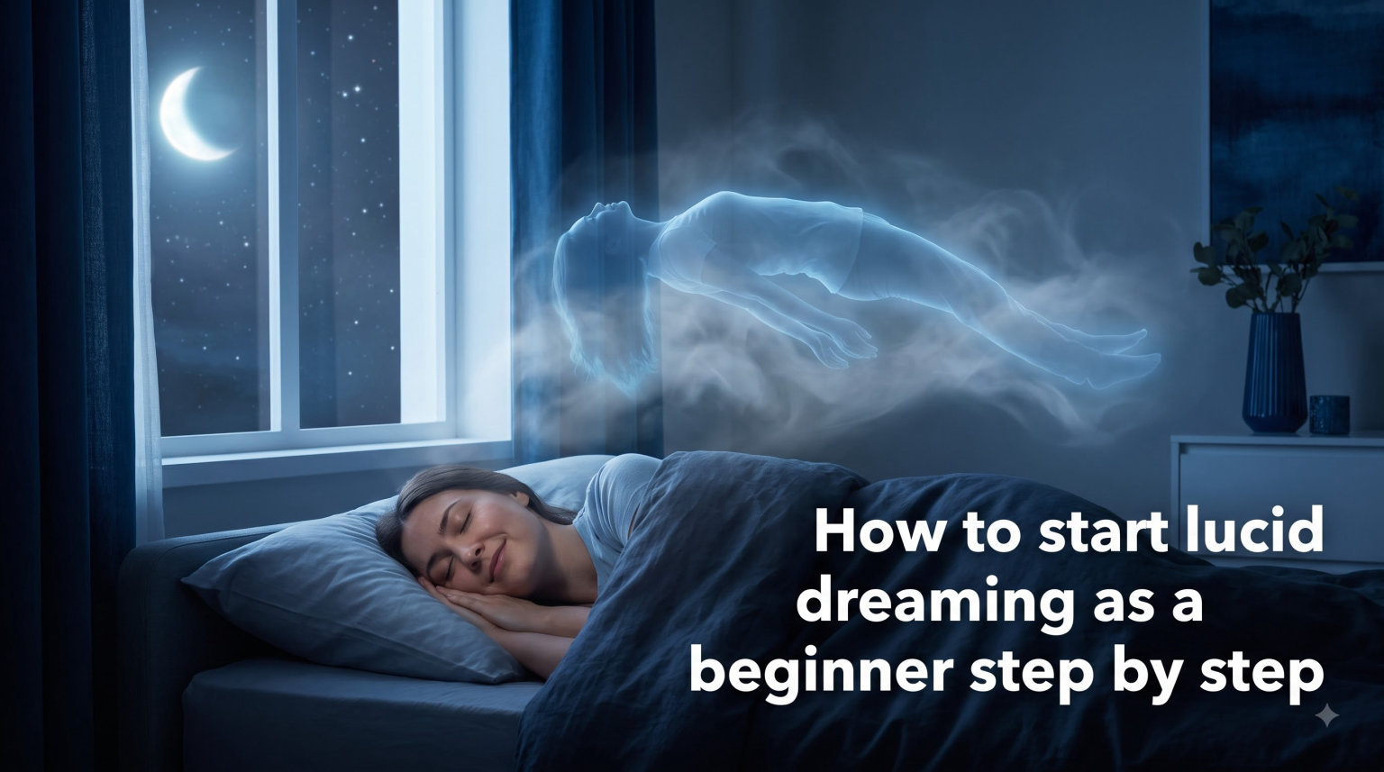 How to start lucid dreaming as a beginner step by step