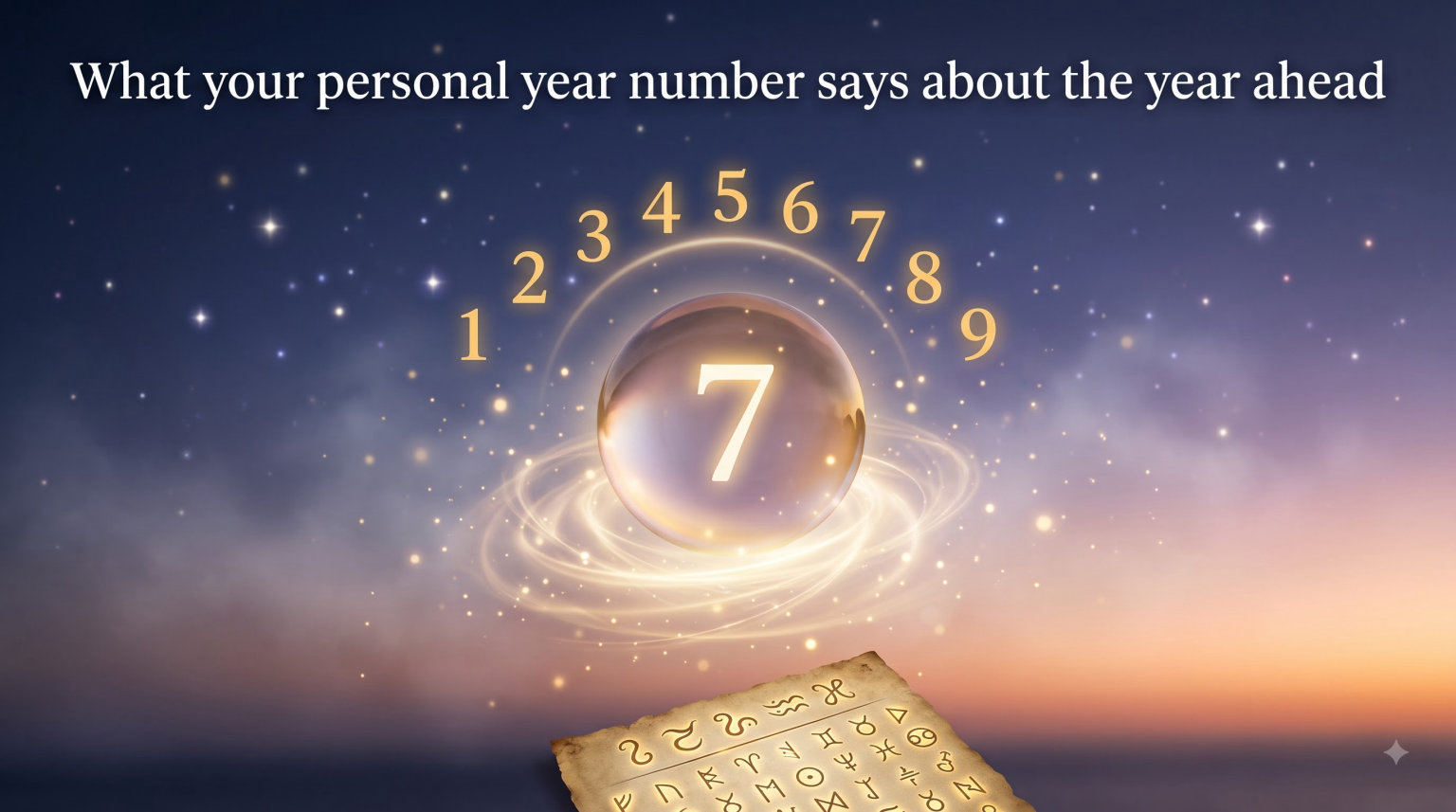 What your personal year number says about the year ahead