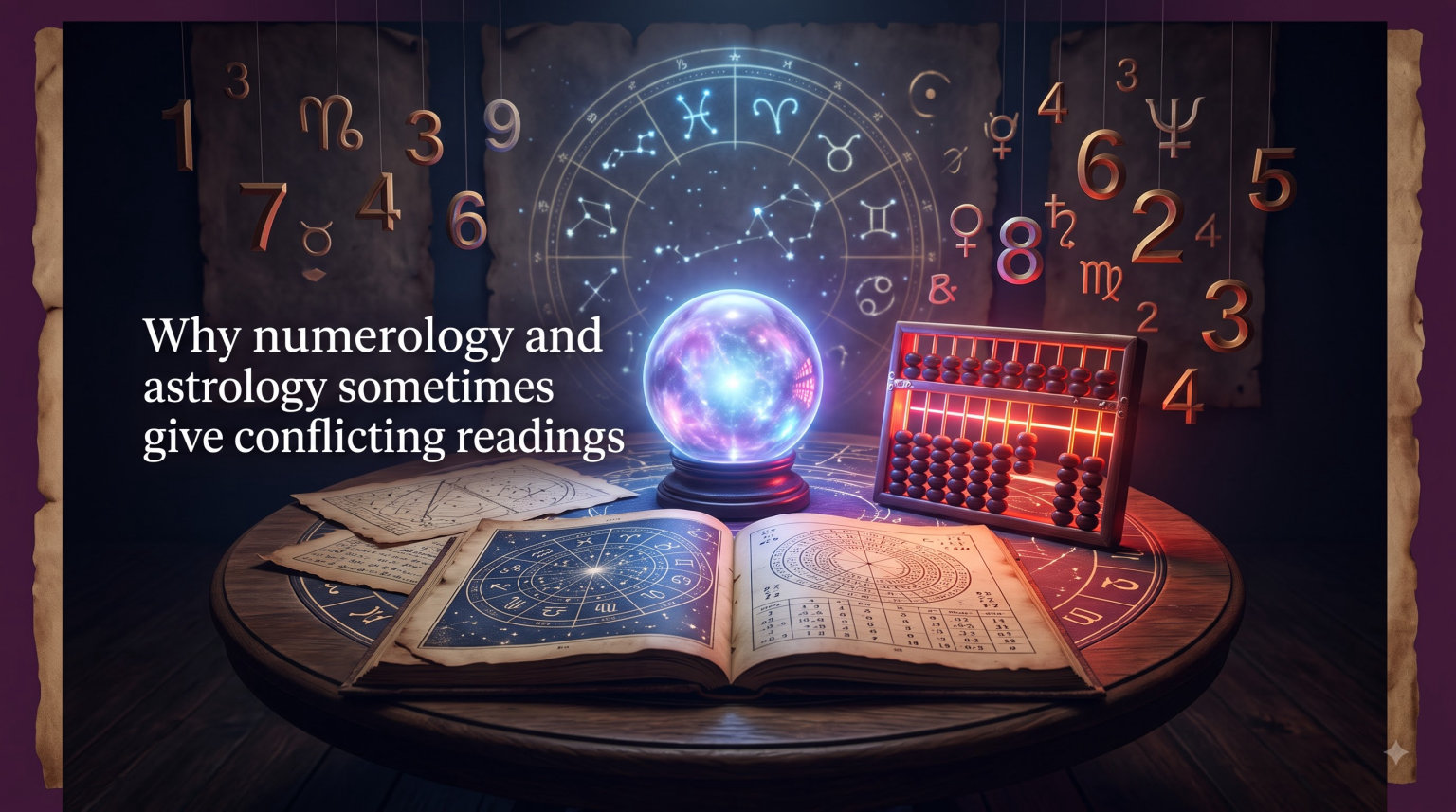 Why numerology and astrology sometimes give conflicting readings