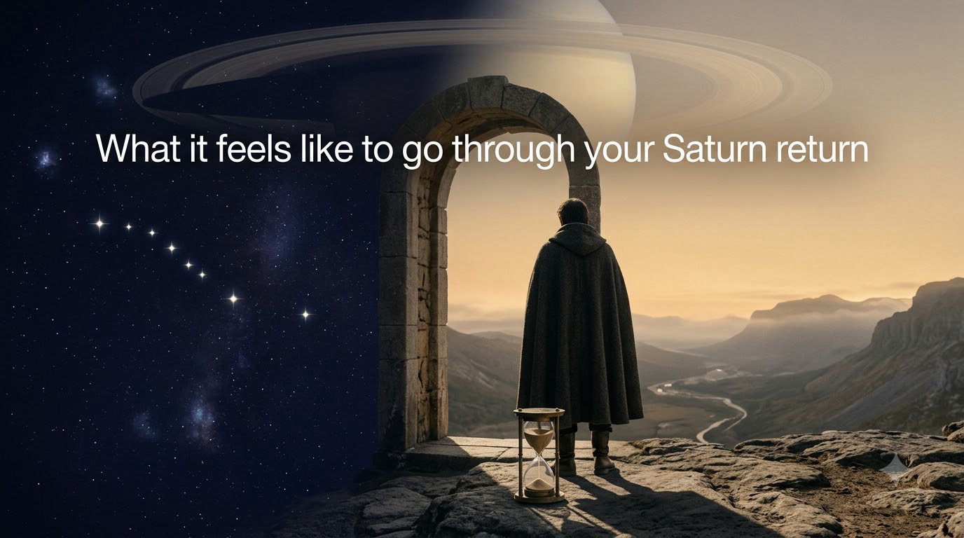 What it feels like to go through your Saturn return