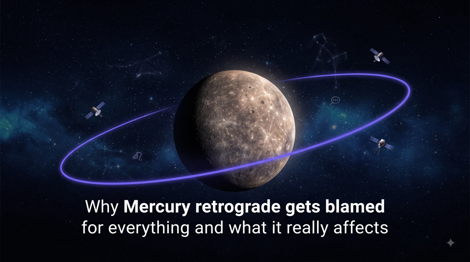 Why Mercury retrograde gets blamed for everything and what it really affects
