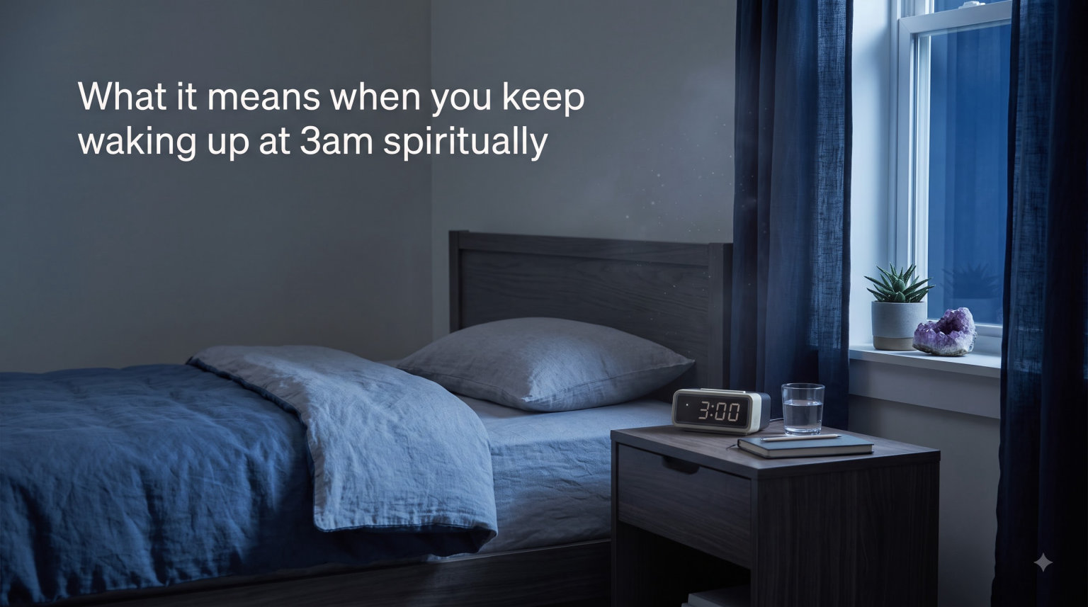 What it means when you keep waking up at 3am spiritually