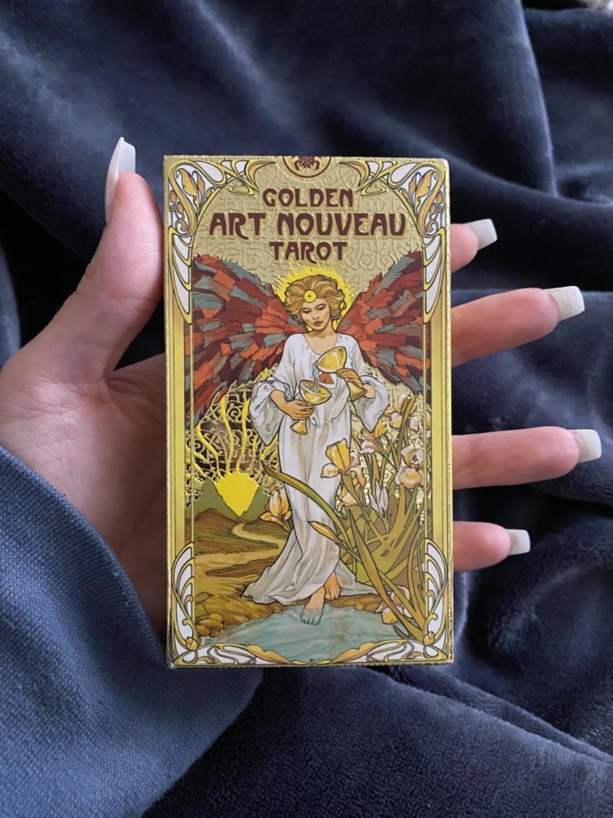 Golden Art Nouveau Tarot customer photo 2