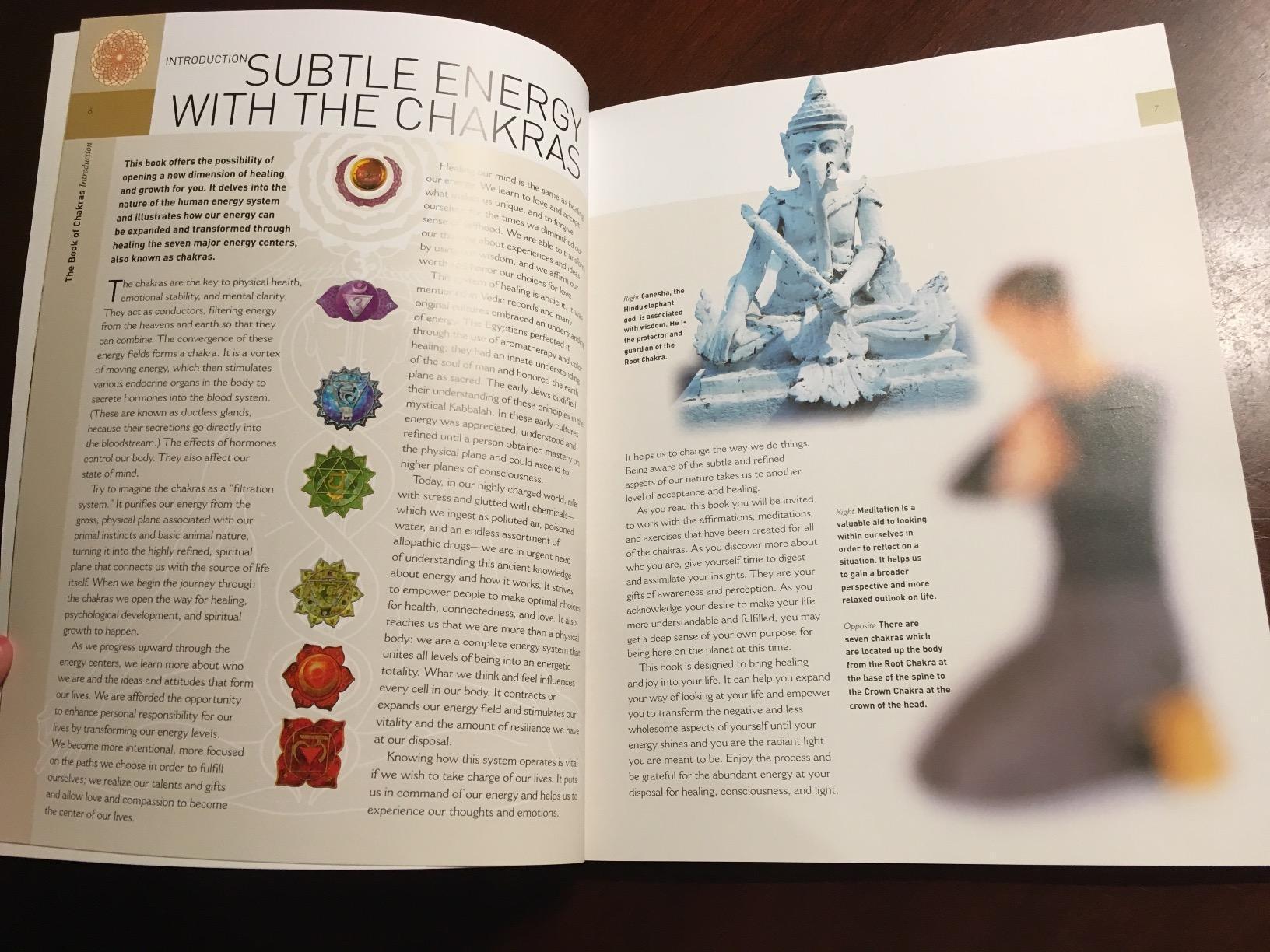 The Book of Chakras: The Ultimate Guide to Unlocking Your Energy and Discovering Chakra Healing customer photo 1