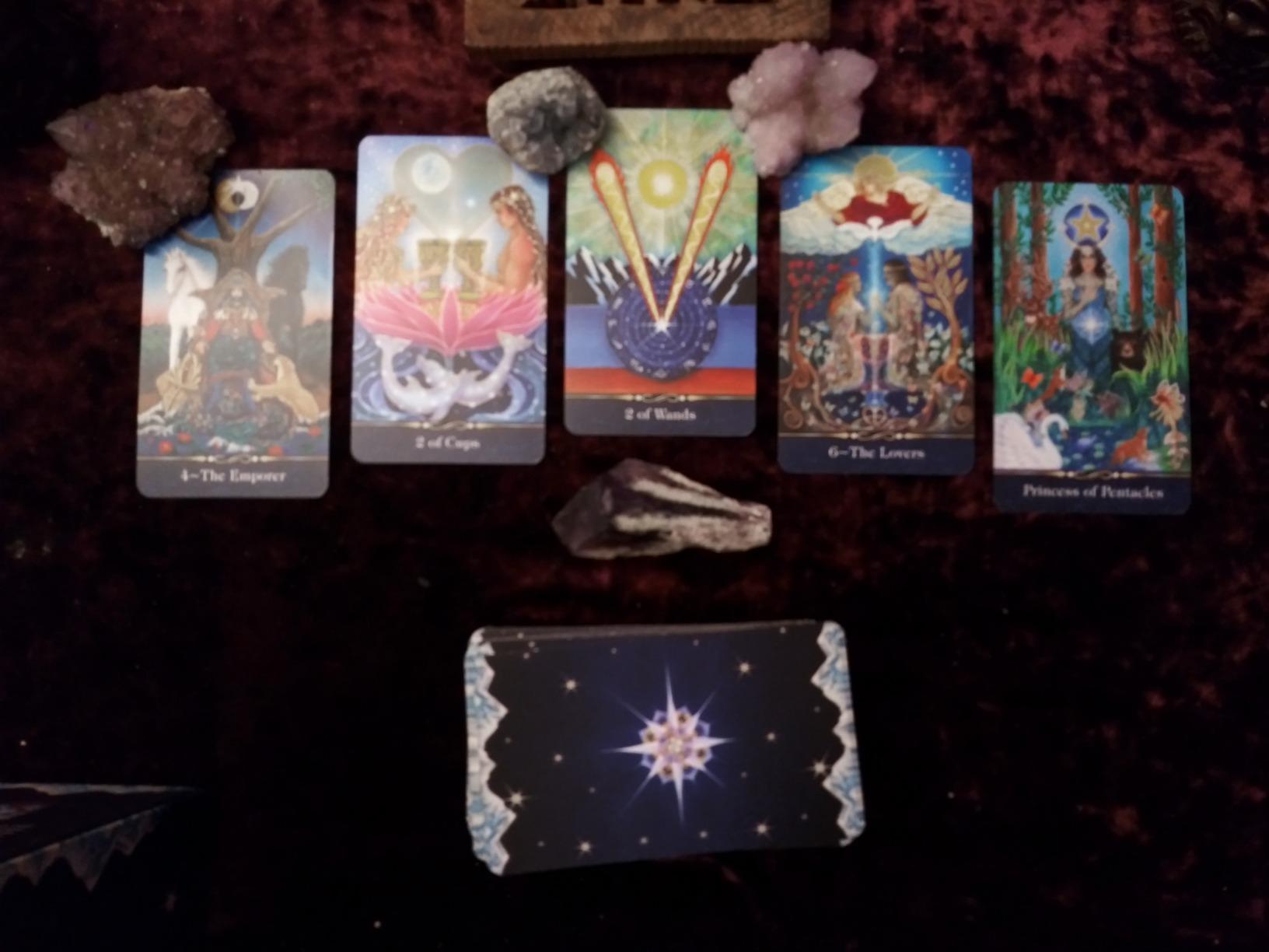 The Star Tarot: Your Path to Self-Discovery through Cosmic Symbolism (Tarot Kit Box Set with 78 Cards and Guide Book) customer photo 2