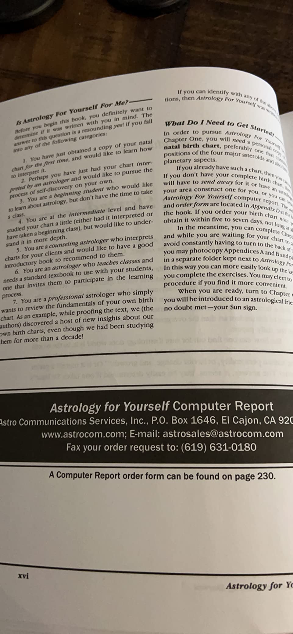 Astrology for Yourself: How to Understand And Interpret Your Own Birth Chart customer photo 1