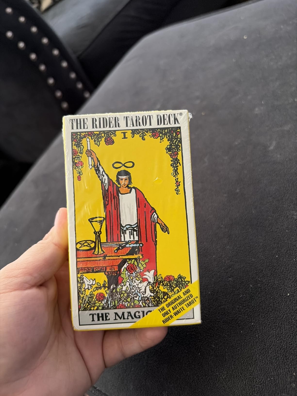 The Rider Tarot Deck: The Authentic Rider-Waite Tarot Deck with Instruction Booklet, Essential for Tarot Beginners & Expert Readers customer photo 1