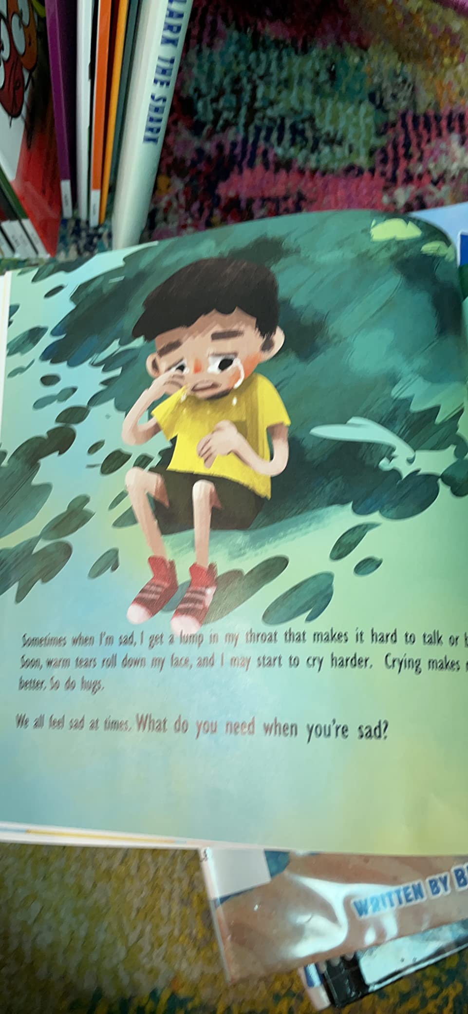 Listening to My Body: A guide to helping kids understand the connection between their sensations and feelings so that they can get better at figuring out what they need. customer photo 2