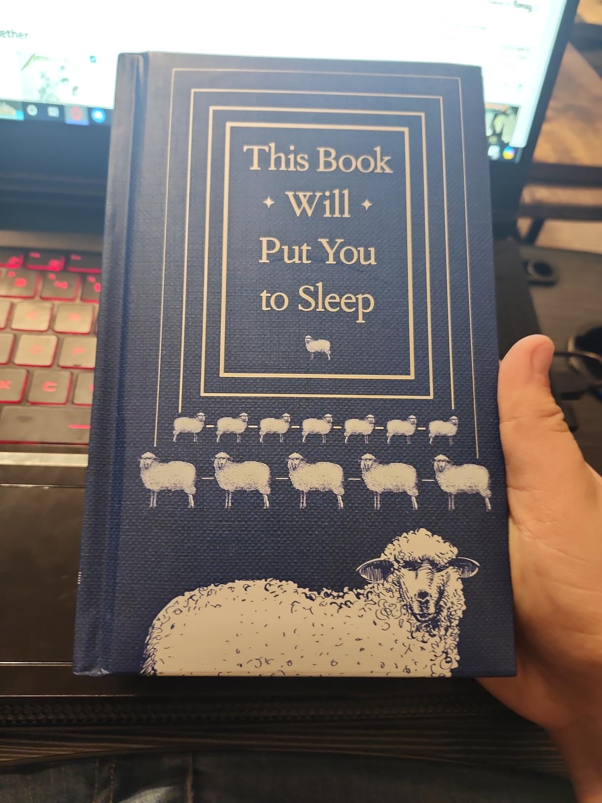 This Book Will Put You to Sleep: (Books to Help Sleep, Gifts for Insomniacs) customer photo 1
