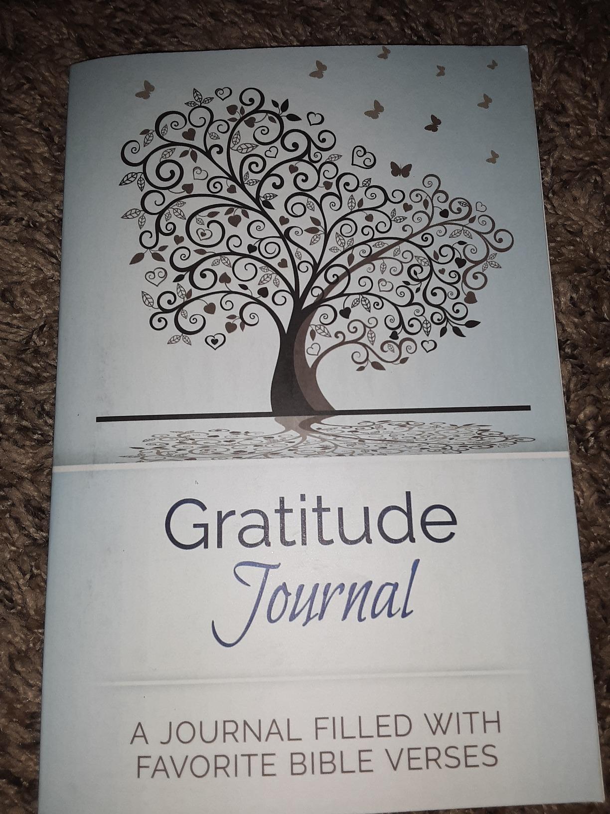 Gratitude Journal: A Journal Filled With Favorite Bible Verses customer photo 1