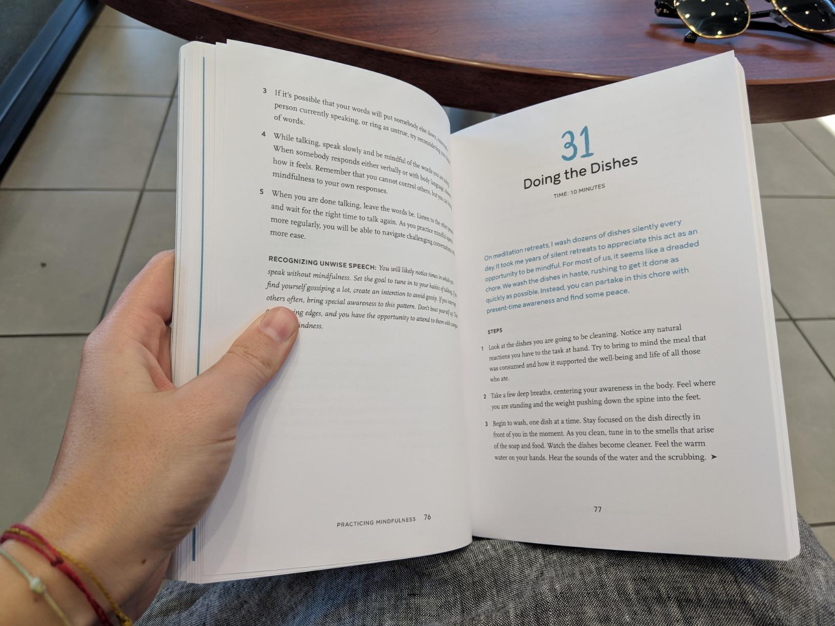 Practicing Mindfulness: 75 Essential Meditations to Reduce Stress, Improve Mental Health, and Find Peace in the Everyday customer photo 2