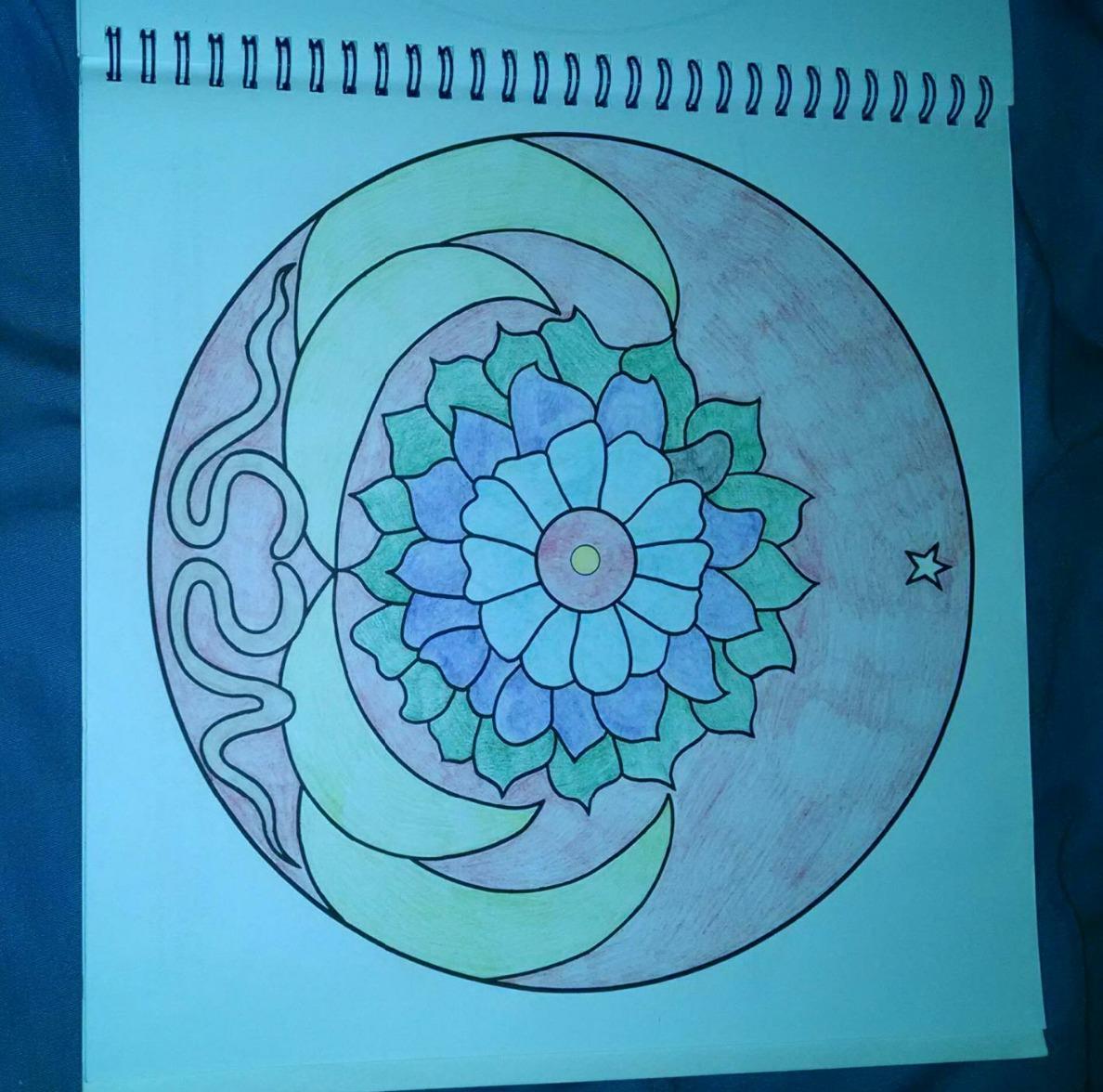 Coloring Mandalas 1: For Insight, Healing, and Self-Expression customer photo 1