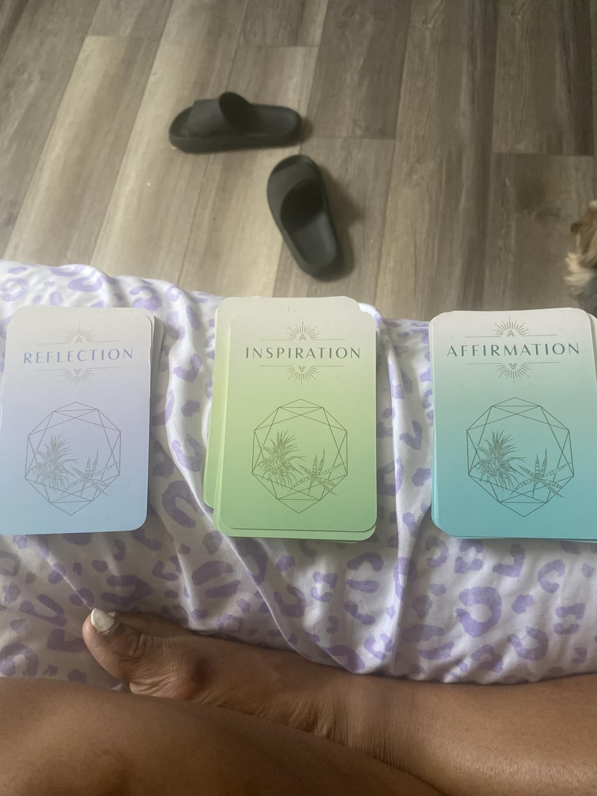 Self-Care: Inspirational Card Deck and Guidebook (Inner World) customer photo 1