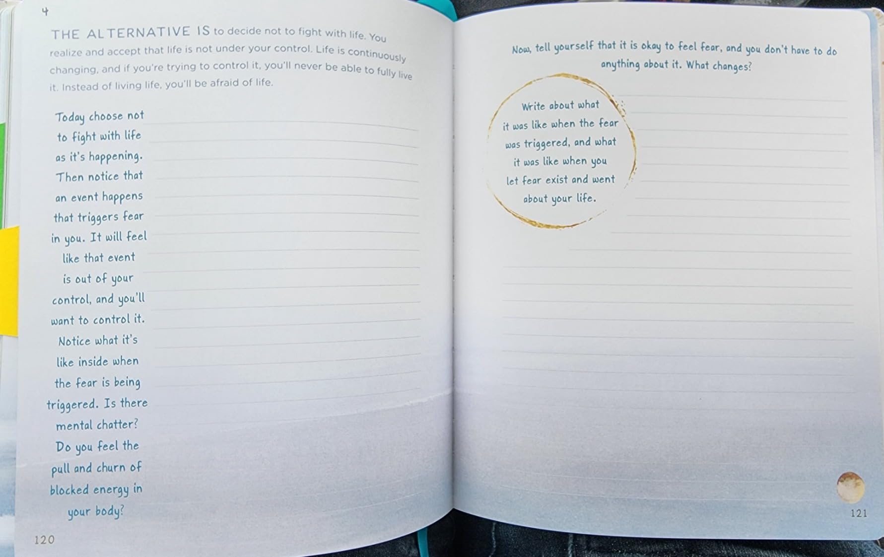 The Untethered Soul Guided Journal: Practices to Journey Beyond Yourself customer photo 1