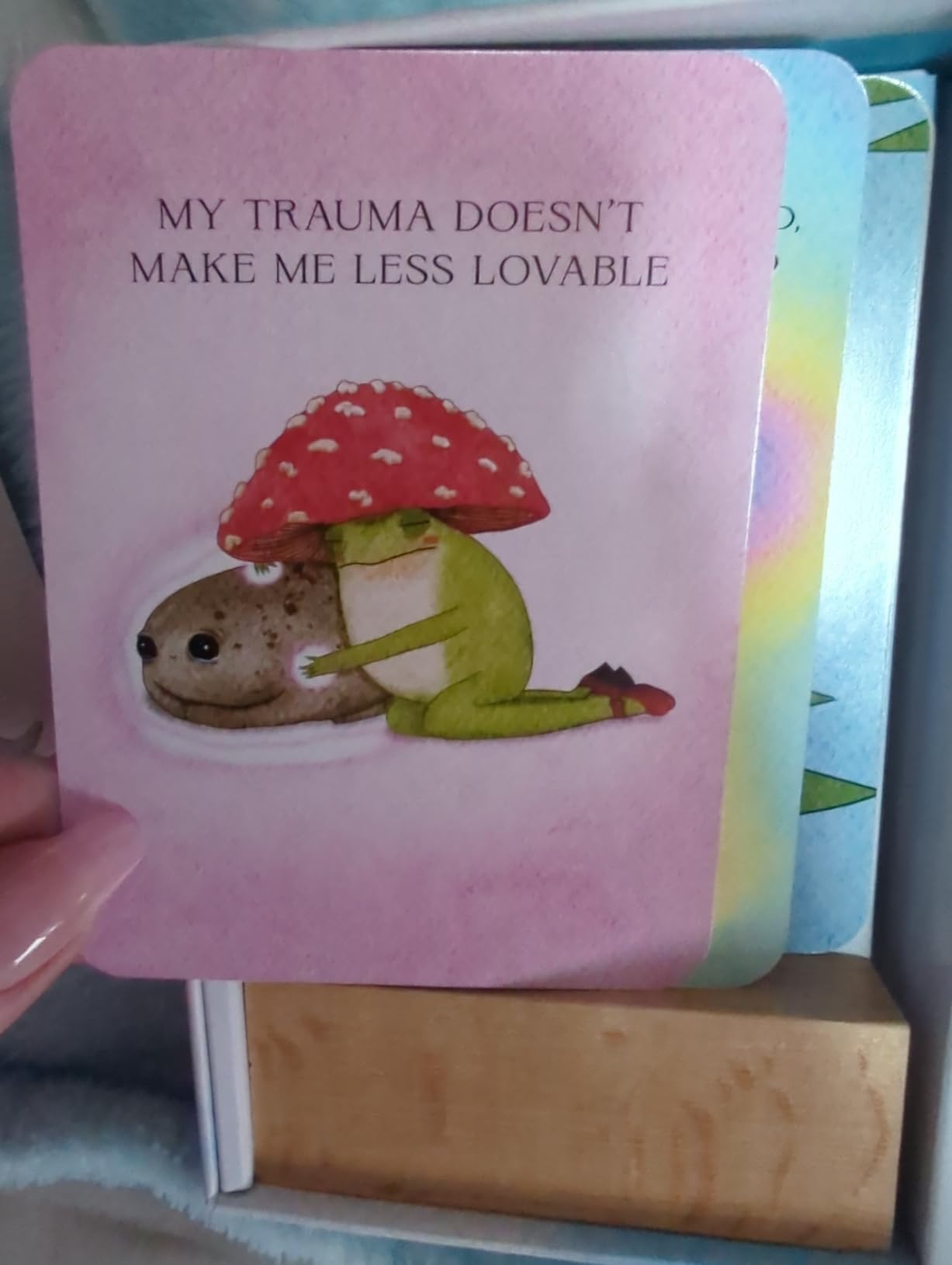 The Little Frog's Guide to Self-Care Card Deck: 52 Affirmation Cards for Self-Love and Empowerment customer photo 1