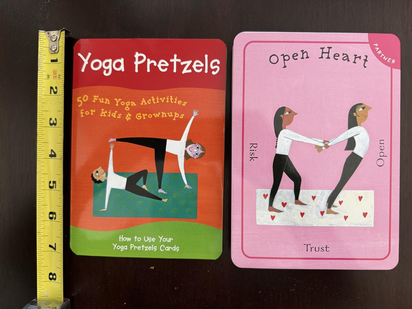 Yoga Pretzels: 50 Fun Yoga Activities for Kids & Grownups (Barefoot Books Activity Decks) customer photo 1