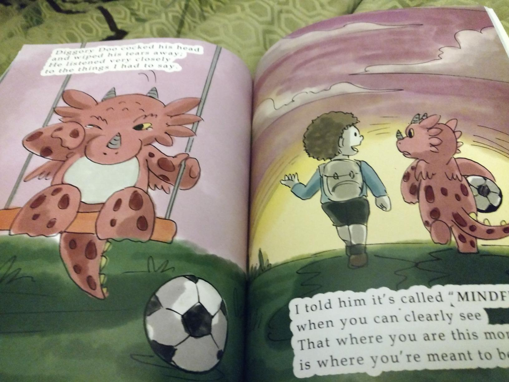 The Mindful Dragon: A Dragon Book about Mindfulness. Teach Your Dragon To Be Mindful. A Cute Children Story to Teach Kids about Mindfulness, Focus and Peace. (My Dragon Books) customer photo 1