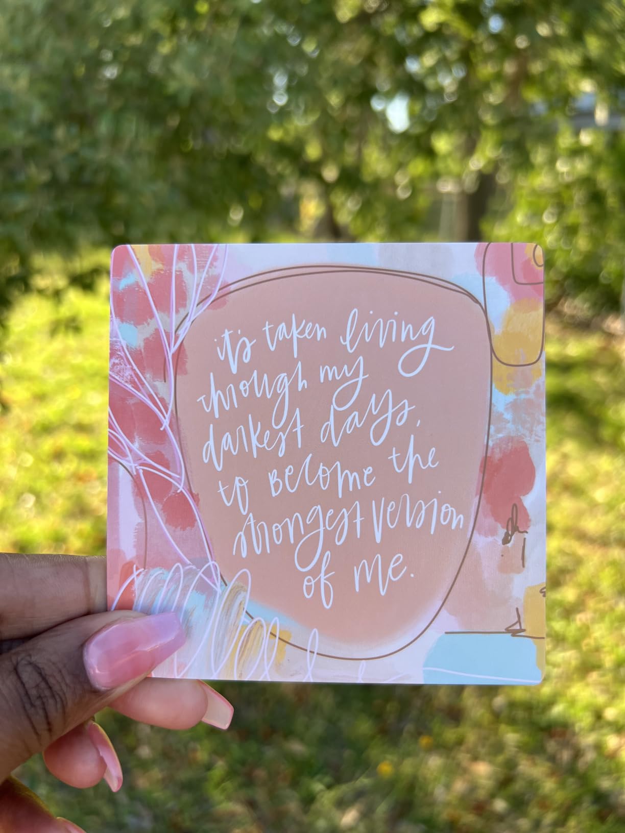 Affirmation Cards for Women: Beautifully Illustrated Inspirational Cards with Positive Affirmations to Help with Gratitude, Mindfulness, Daily Encouragement and Self Care customer photo 1