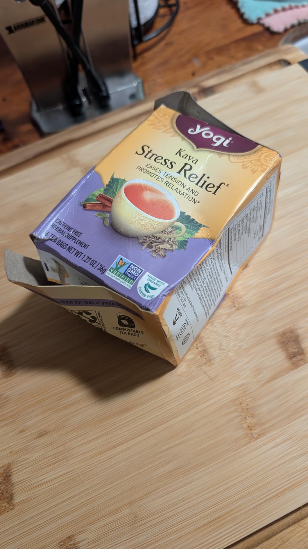 Yogi Tea, Kava Stress Relief, 16 Count customer photo 1