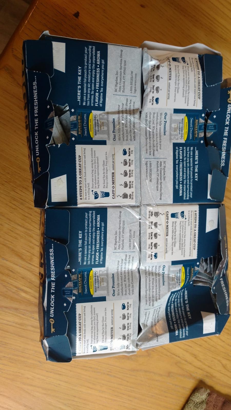 Bigelow Sweet Dreams Herbal Tea 28-Count Box, Relaxing Blend of Chamomile & Mint Caffeine-Free Nighttime Herbal Tea customer photo 1