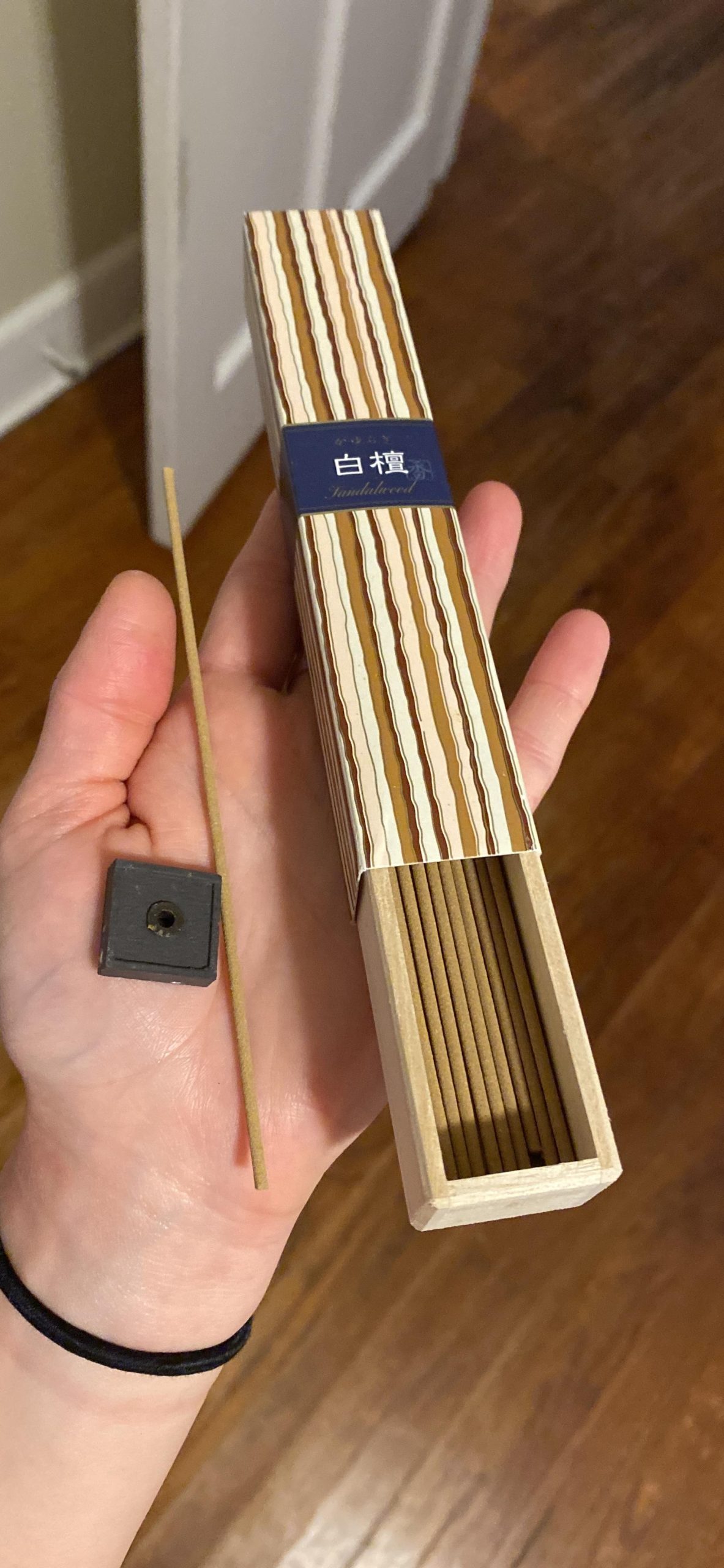 nippon kodo Kayuragi Incense Sticks - Sandalwood, Japanese Quality Incense customer photo 1