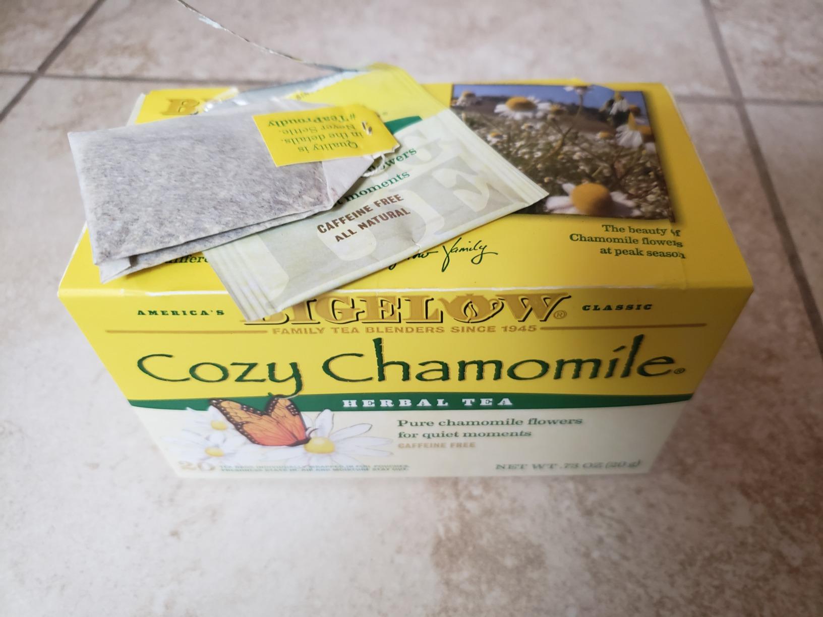 Bigelow Tea Cozy Chamomile Herbal Tea, 20 Count (Pack of 6) - 120 Total Tea Bags customer photo 1