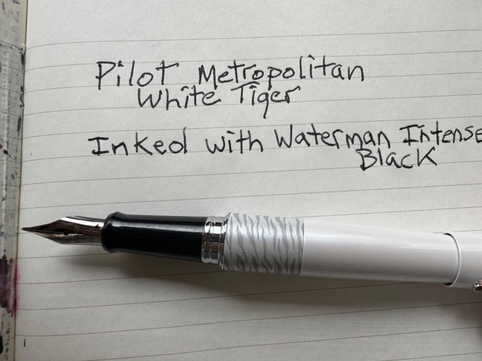 Waterman Fountain Pen Ink, Intense Black, 50ml Bottle, For Refillable Fountain Pens customer photo 2