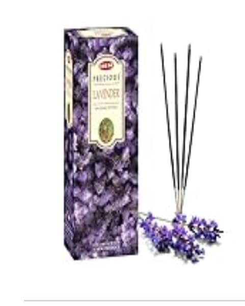 HEM Lavender Incense Sticks - Pack of 120 | Hand-Rolled in India | Soothing Floral Aroma for Relaxation, Stress Relief, Meditation, Yoga, Prayer & Home Fragrance customer photo 1