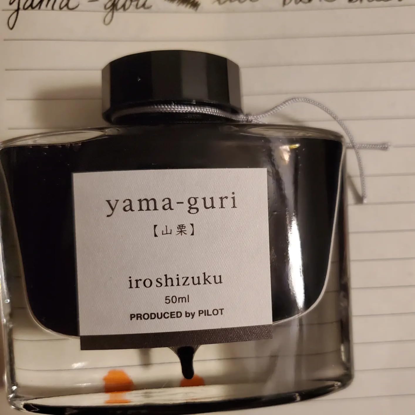 Pilot Iroshizuku Bottled Fountain Pen Ink, Yama-Guri, Wild Chestnut (Dark Brown) 50ml Bottle customer photo 1