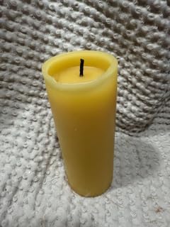 Big Dipper Wax Works 100% Pure Beeswax Pillar Candles (1 Pack) - 3
