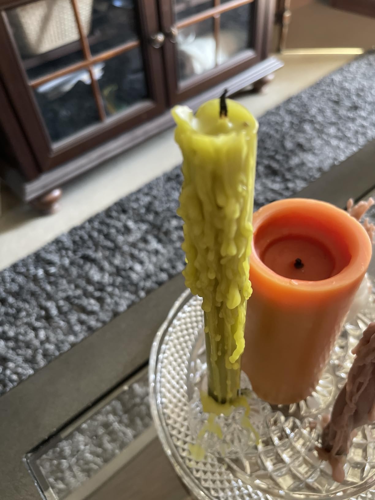 Bluecorn Beeswax Taper Candles 10