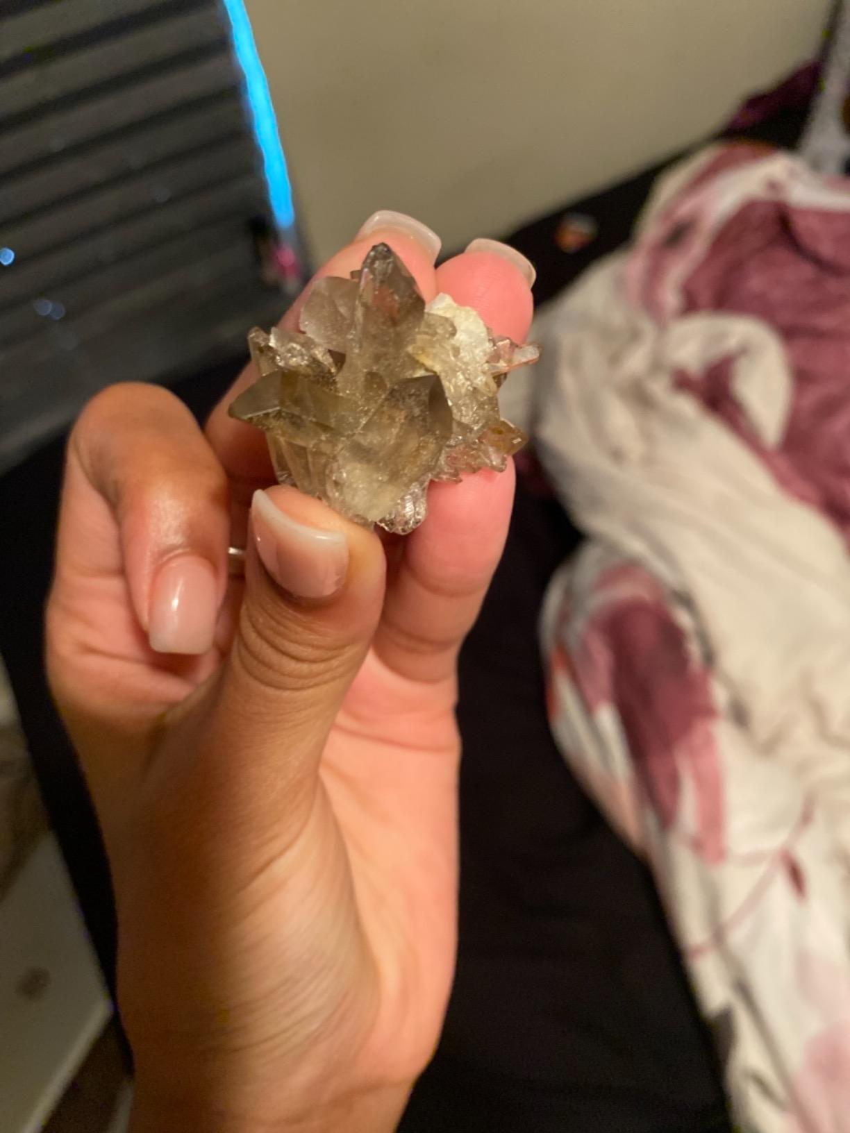 CrystalAge Smoky Quartz Cluster - Small customer photo 2