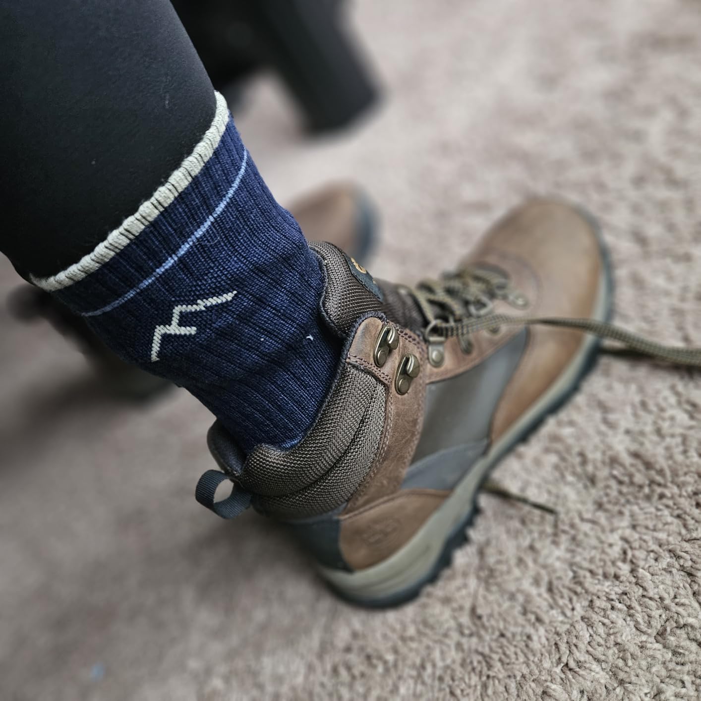 Darn Tough Vermont Hiking Socks for Women - Merino Wool Women's customer photo 1