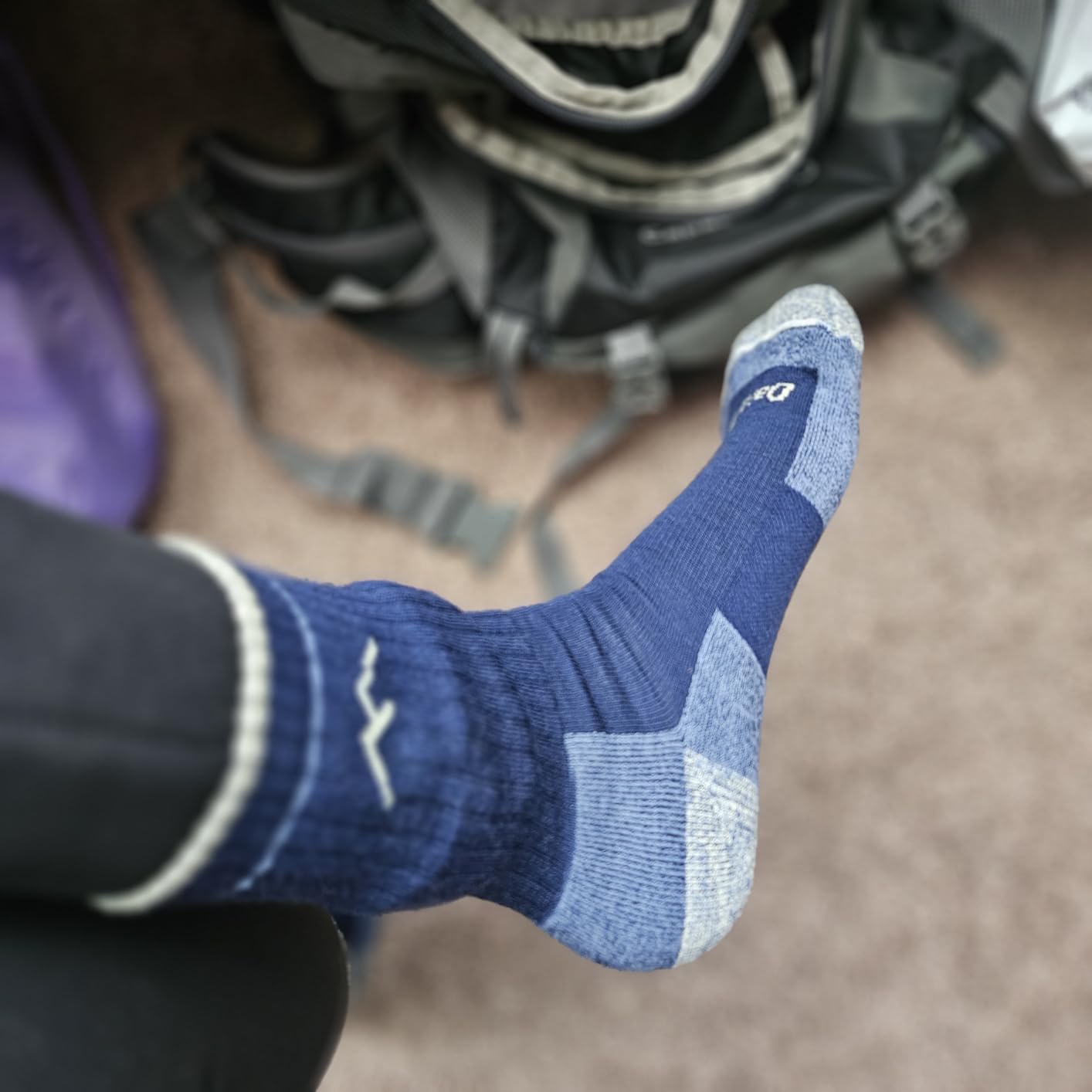 Darn Tough Vermont Hiking Socks for Women - Merino Wool Women's customer photo 2