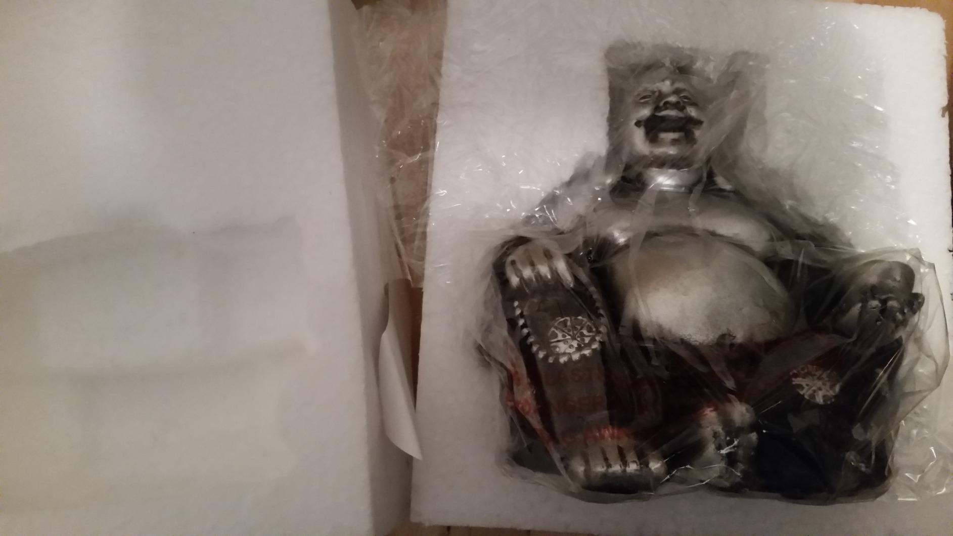Koehler Home Decor Happy Sitting Buddha Statue customer photo 1