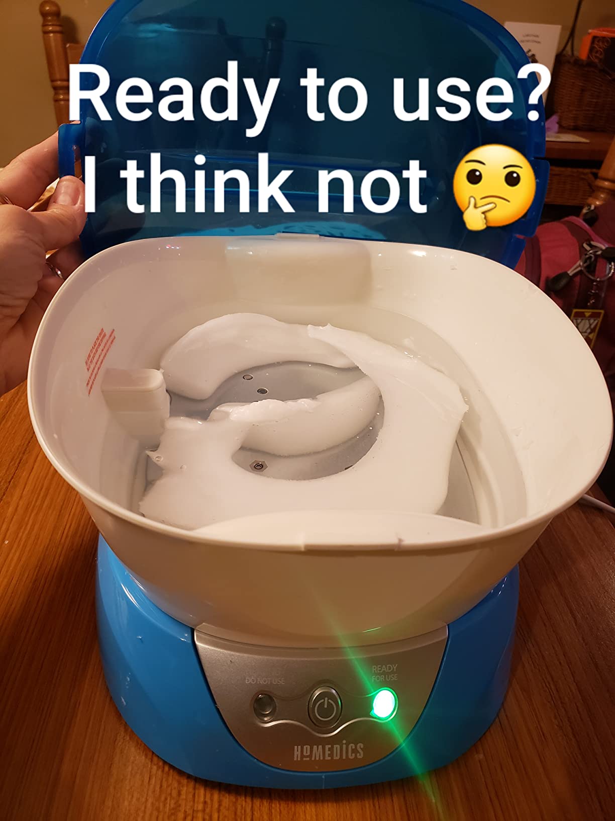 Homedics Paraffin Wax Machine for Hands Therapy | Hypoallergenic Hot Wax Hand Therapy Machine to Soothe and Moisturize Hands - Includes 3 Pounds of Wax and 20 Hand Liners customer photo 1