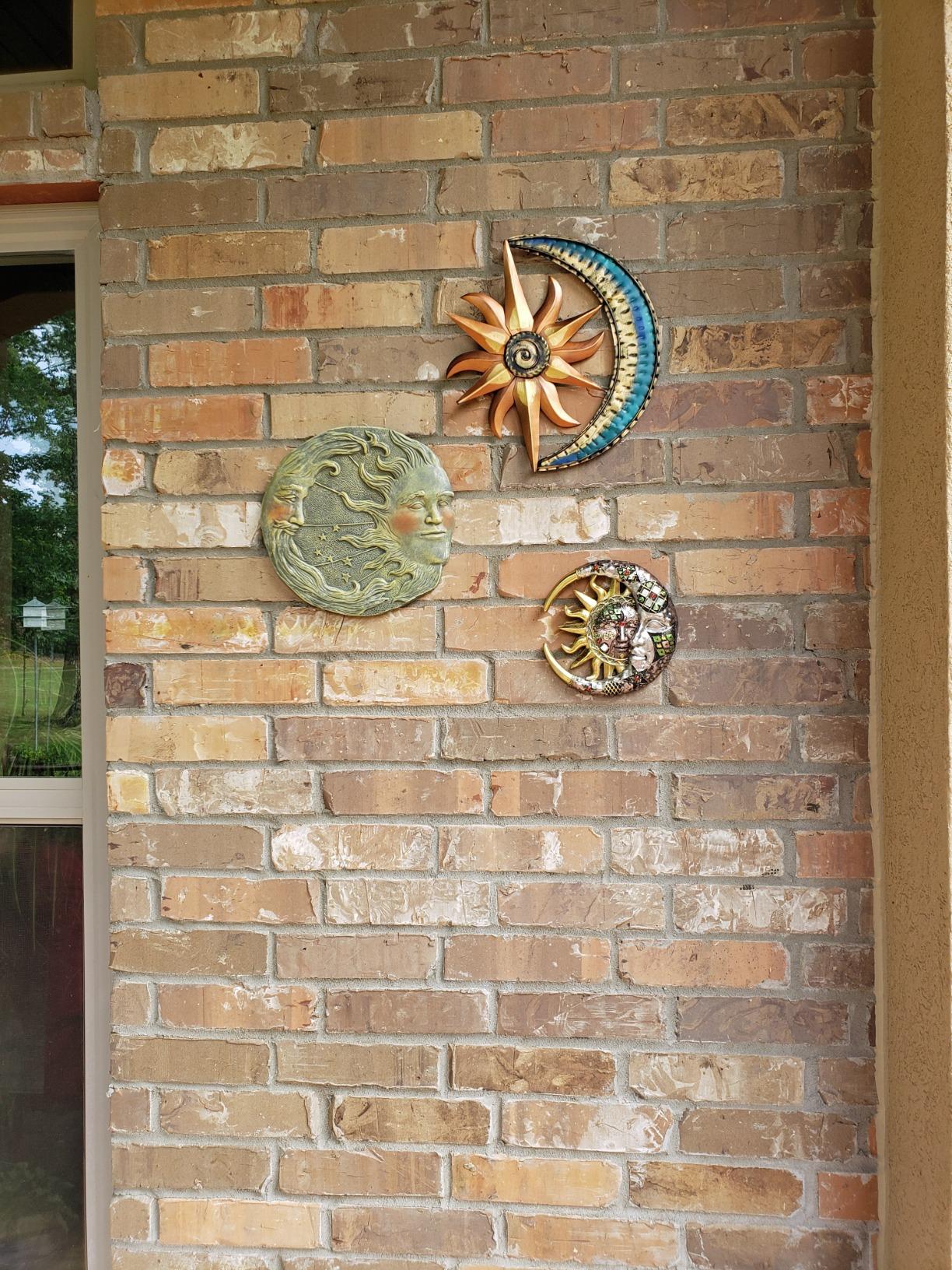 Gifts & Decor Celestial Sun Moon Star Wall Plaque for Living Room customer photo 1