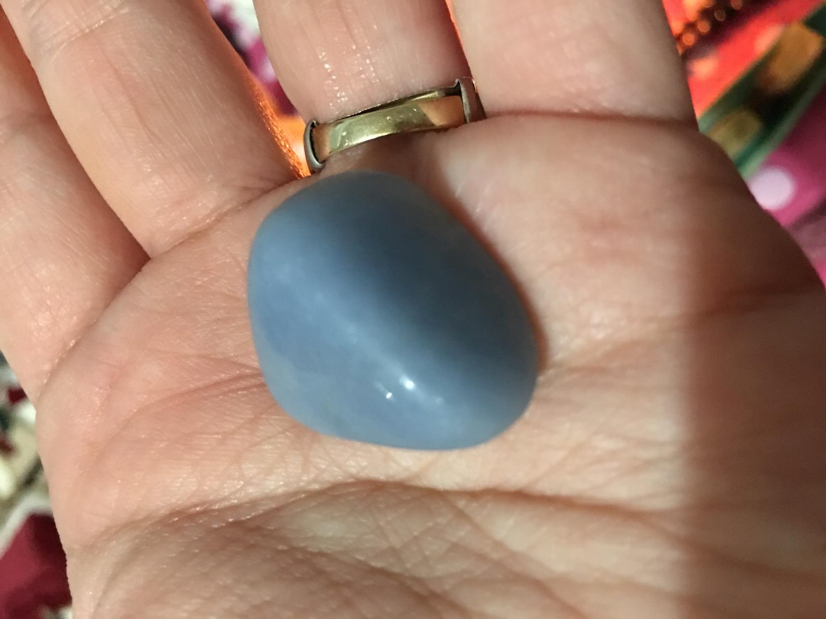 Tumbled Stone | Angelite | Size 0.75