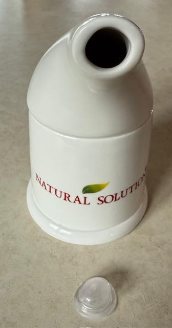 Natural Solution Ceramic Pink, Cleans The Respiratory System Great for Allergy, Asthma Relief, and Other Respiratory Conditions, Salt Inhaler, 1 Count customer photo 2