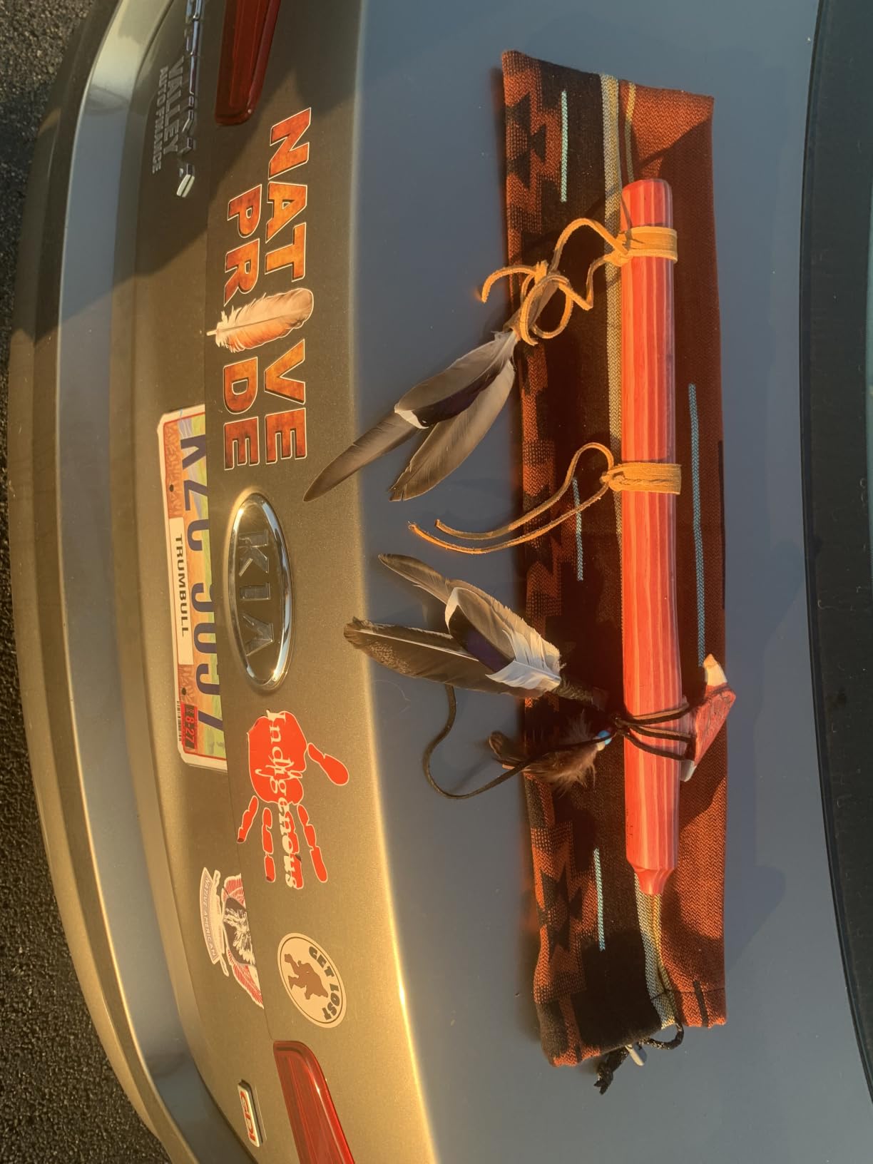 Native American Navajo Flute Package -Cherry Eagle customer photo 1