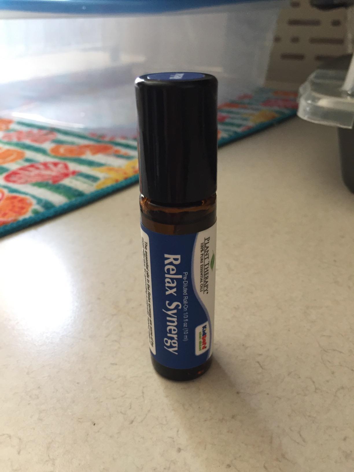 Plant Therapy Relax Essential Oil Blend Pre-Diluted Roll On 10 mL (1/3 oz), 100% Pure, Natural Aromatherapy for Stress Relief and Better Sleep customer photo 1