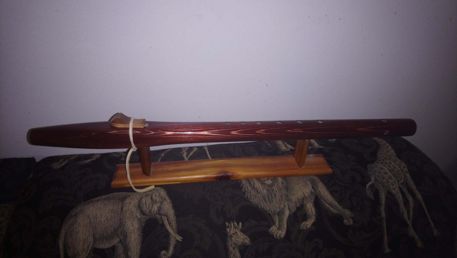 Native American Style G Flute, Cedar Beginner Flute Package with Book by Stellar Flutes customer photo 1