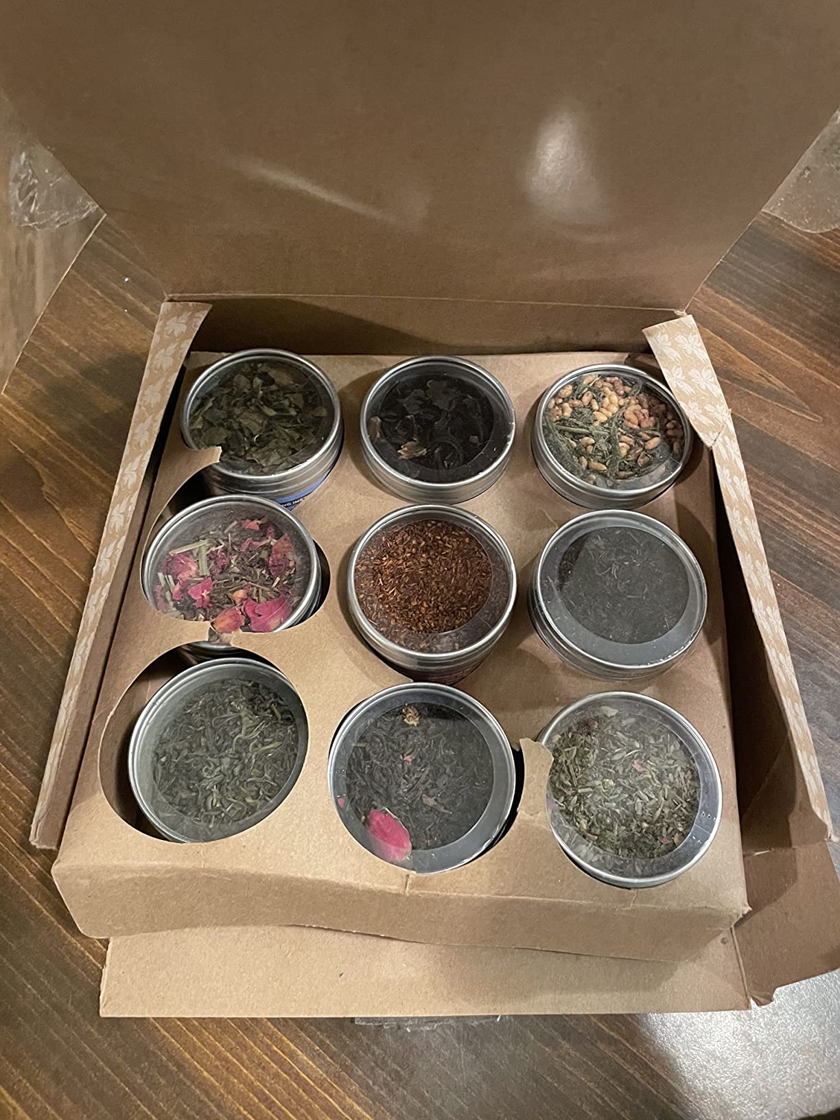 Heavenly Tea Leaves Organic 9 Flavor Variety Pack, Loose Leaf Tea Sampler | Approximately 90 Cups, Assorted Black, Green, White, Rooibos, & Herbal Teas, Caffeinated & Caffeine-Free Options customer photo 1