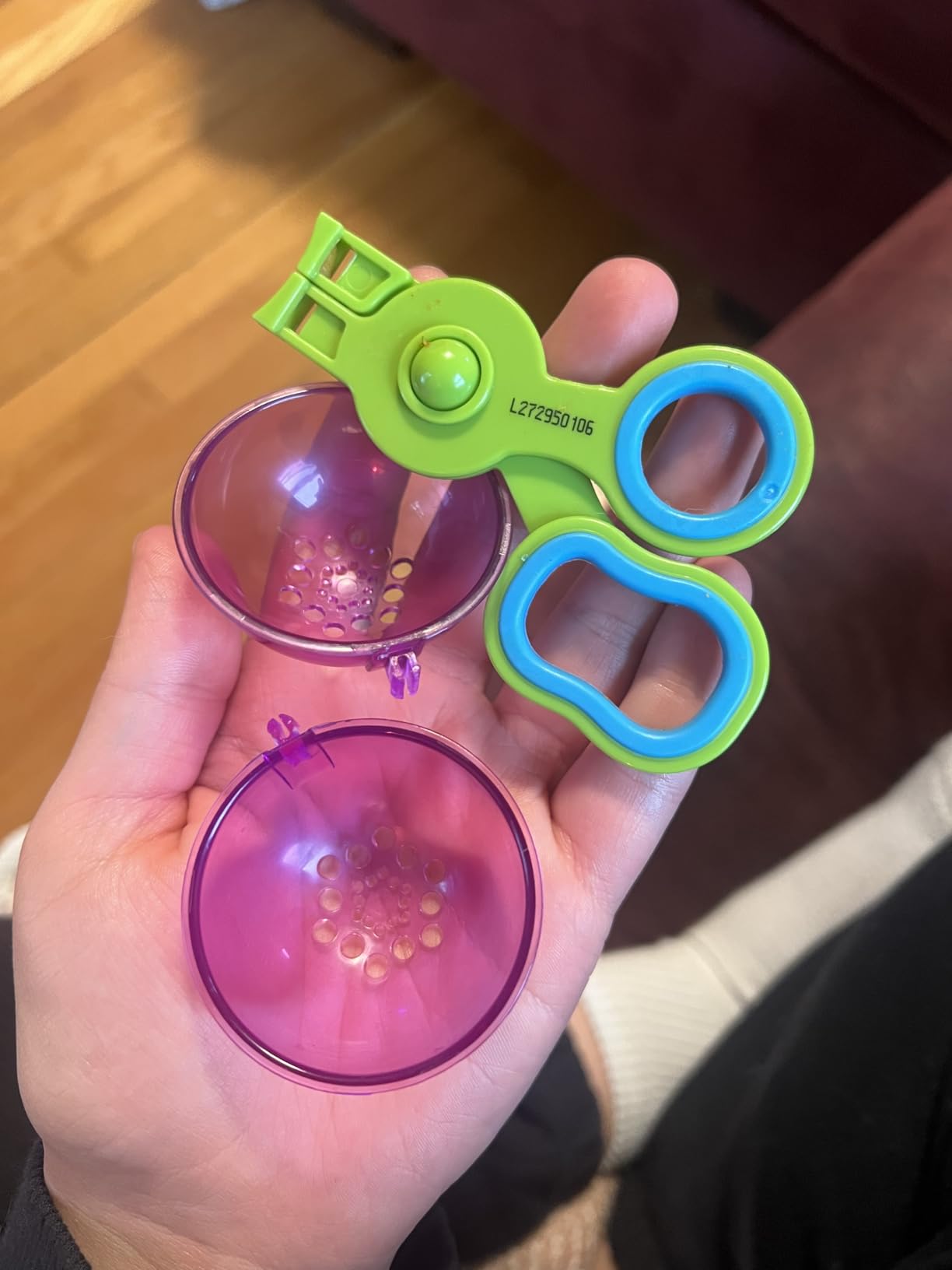 Learning Resources Helping Hands Fine Motor Tool Set Toy - Sensory Bin Sand Toys, Montessori, Plastic Tweezers, Therapy Games For Toddler, Homeschool Preschool Supplies customer photo 2