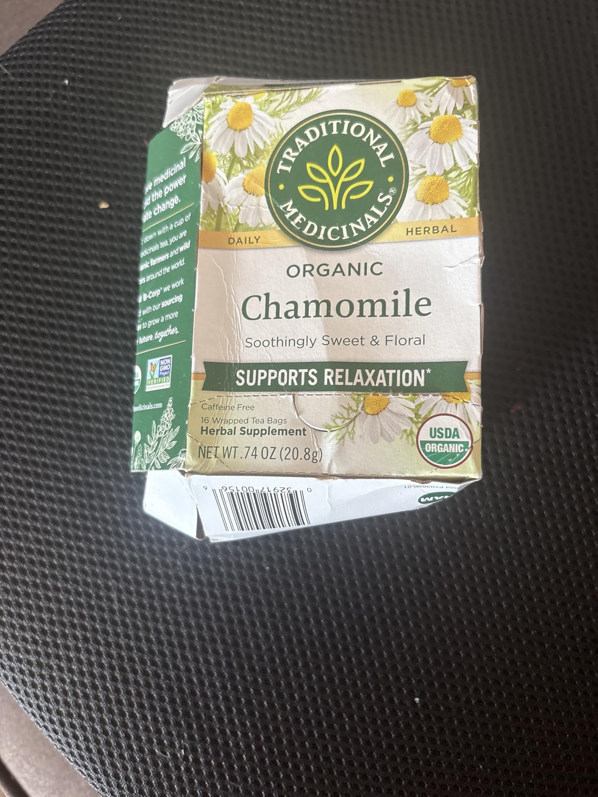 Traditional Medicinals Organic Chamomile Tea - Supports Stress Relief and Relaxation - 16 Tea Bags customer photo 2