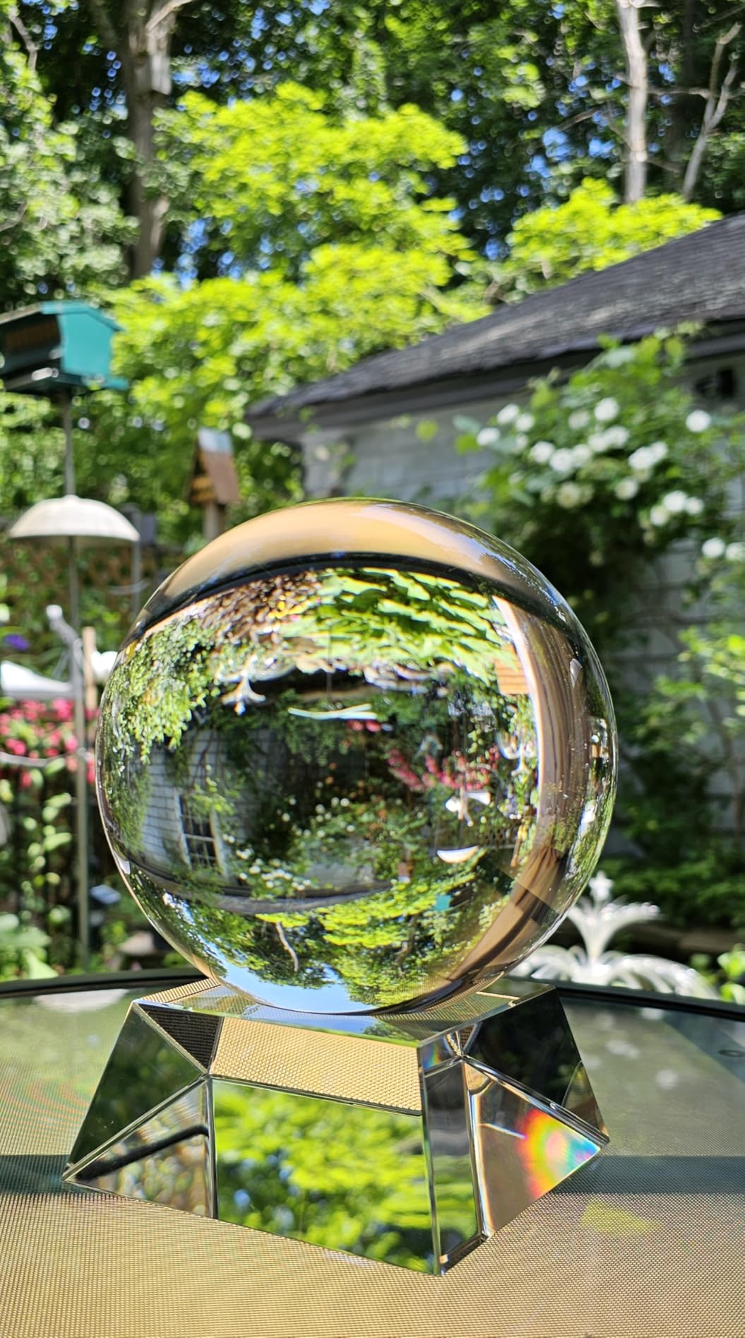 Amlong Crystal Angled Crystal Stand for 5 Inch (130mm) Crystal Ball customer photo 1