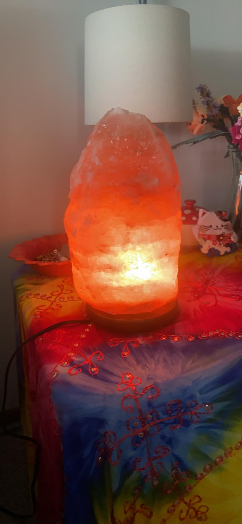 Black Tai Salt Co. Himalayan Salt Lamp 30-40 lbs with Cord customer photo 2